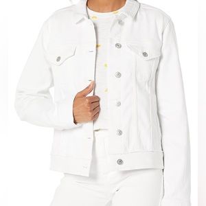 $10 FOR EVERYTHING Paige White Denim Jacket - SM. Very gently used, like new